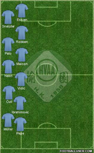 Happy Valley Athletic Association Formation 2010