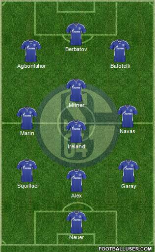 FC Schalke 04 Formation 2010