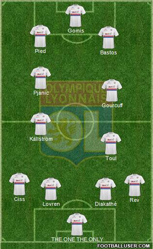Olympique Lyonnais Formation 2010