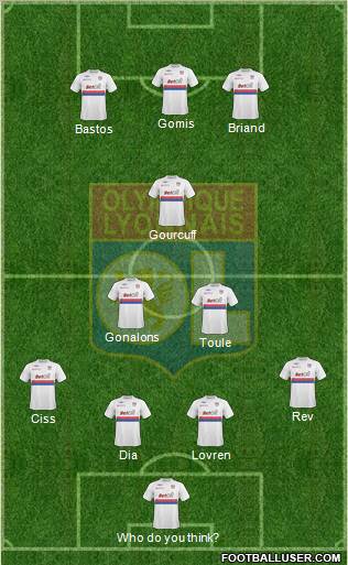 Olympique Lyonnais Formation 2010