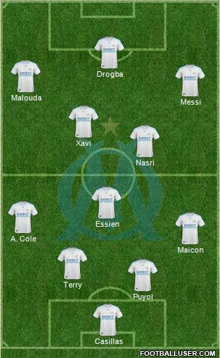 Olympique de Marseille Formation 2010