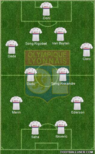 Olympique Lyonnais Formation 2010