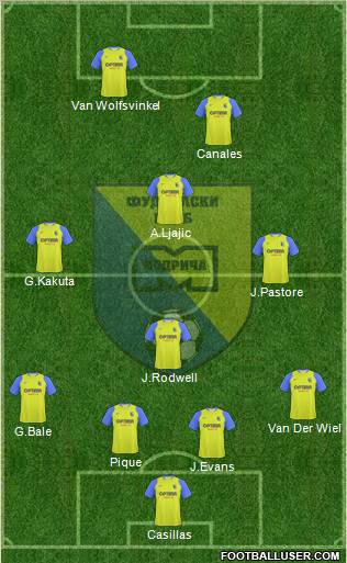 FK Modrica Maxima Formation 2010