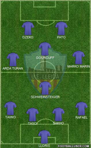 U.E. Lleida S.A.D. Formation 2010