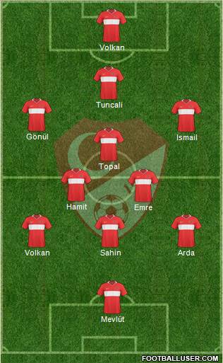 Turkey Formation 2010