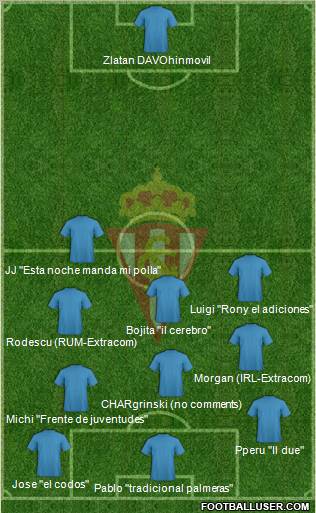 Real Sporting S.A.D. Formation 2010