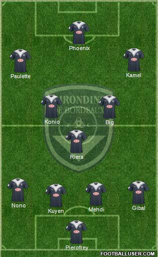 FC Girondins de Bordeaux Formation 2010