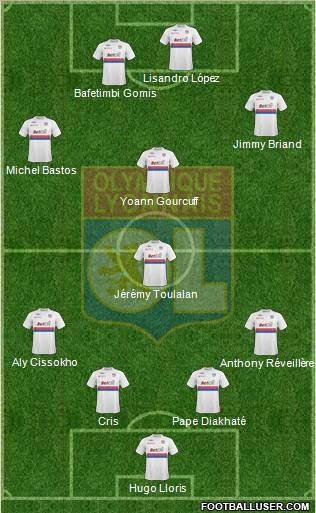 Olympique Lyonnais Formation 2010