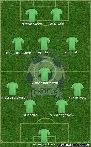 FK Cementarnica 55 Skopje Formation 2010