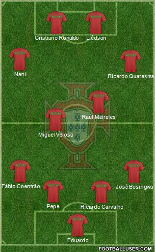 Portugal Formation 2010