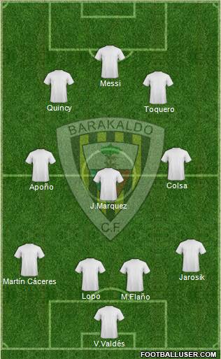Barakaldo C.F. Formation 2010
