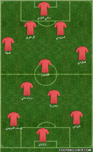 Club Africain Tunis Formation 2010