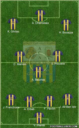 Athlétic Club Arles-Avignon football formation