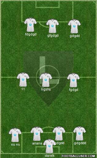 Legia Warszawa football formation