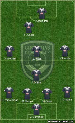 FC Girondins de Bordeaux Formation 2010
