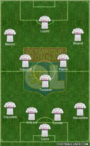 Olympique Lyonnais Formation 2010