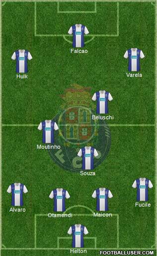 Futebol Clube do Porto - SAD Formation 2010