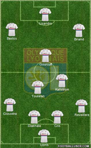 Olympique Lyonnais Formation 2010