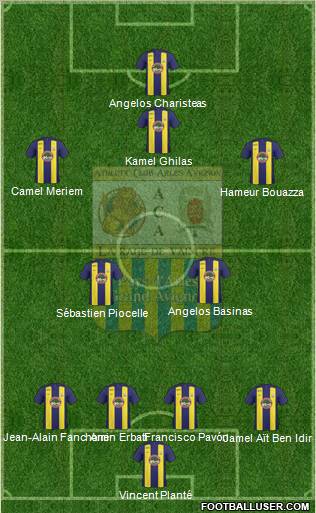 Athlétic Club Arles-Avignon football formation