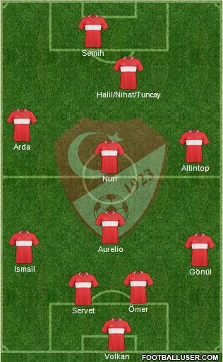 Turkey Formation 2010