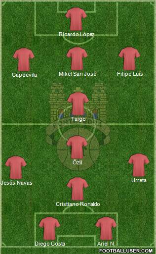 Pontevedra C.F. Formation 2010
