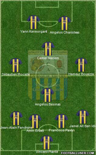 Athlétic Club Arles-Avignon football formation