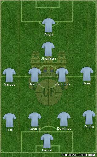 Pontevedra C.F. Formation 2010