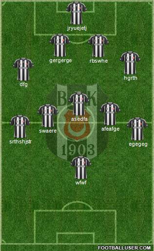 Besiktas JK Formation 2010