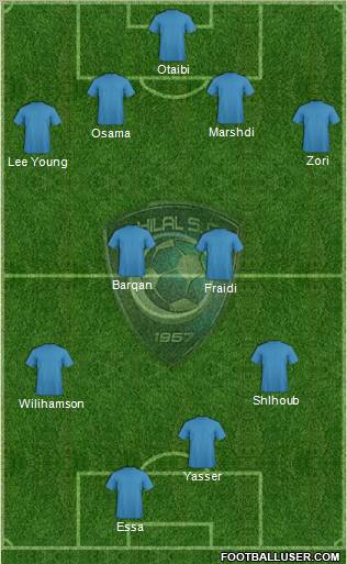 Al-Hilal (KSA) Formation 2010