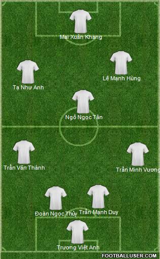 Pro Evolution Soccer Team Formation 2010