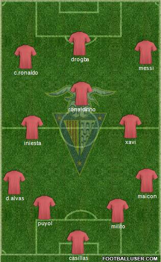 C.F. Badalona Formation 2010