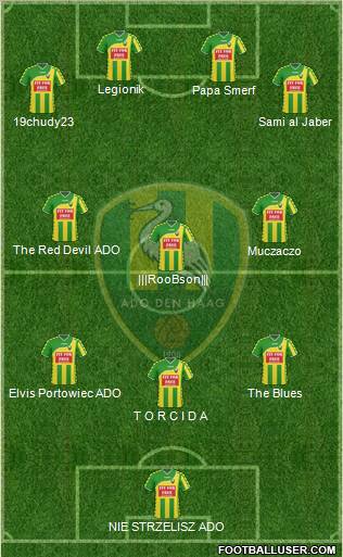 ADO Den Haag Formation 2010