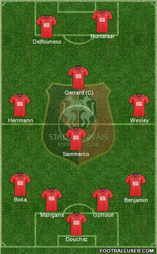 Stade Rennais Football Club Formation 2010