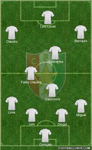 C.F. Estrela da Amadora Formation 2010