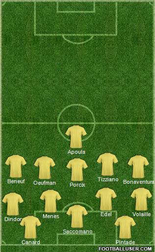 Cerezo Osaka Formation 2010