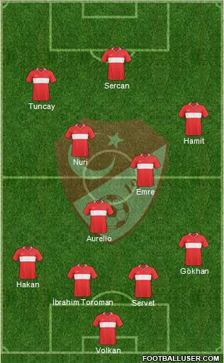 Turkey Formation 2010