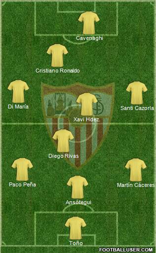 Sevilla F.C., S.A.D. Formation 2010