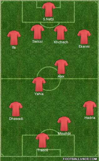 Club Africain Tunis Formation 2010