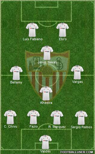 Sevilla F.C., S.A.D. Formation 2010