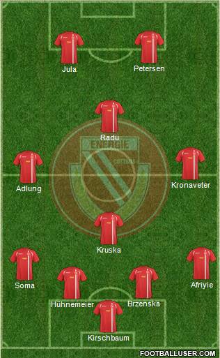 FC Energie Cottbus Formation 2010