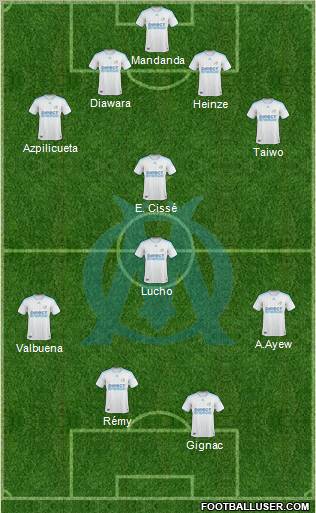 Olympique de Marseille Formation 2010
