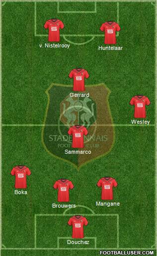 Stade Rennais Football Club football formation