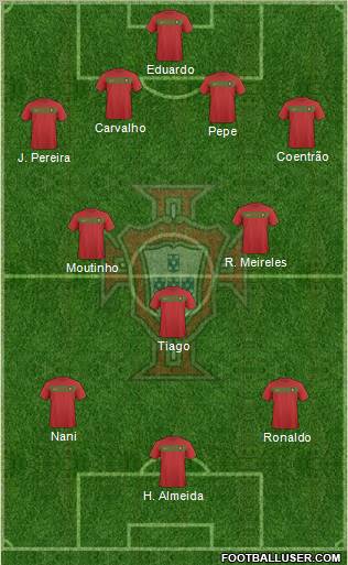 Portugal Formation 2010
