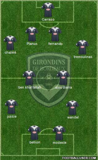 FC Girondins de Bordeaux Formation 2010