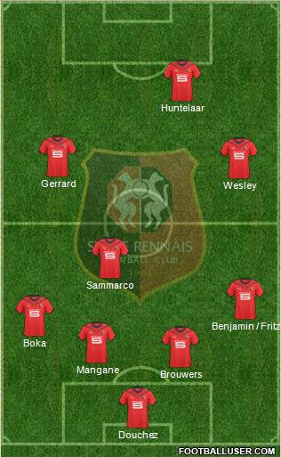 Stade Rennais Football Club Formation 2010