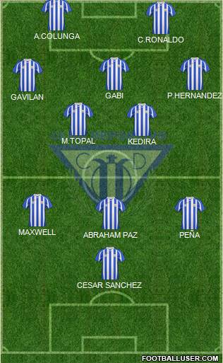 C.D. Leganés S.A.D. football formation