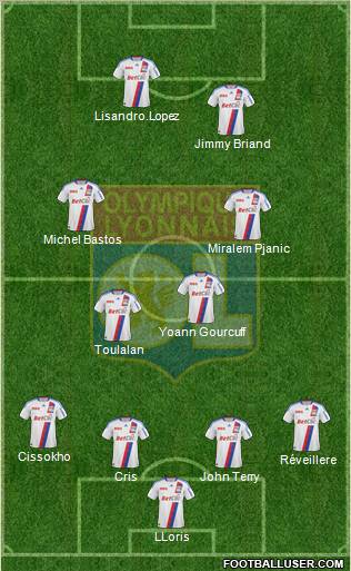 Olympique Lyonnais Formation 2010