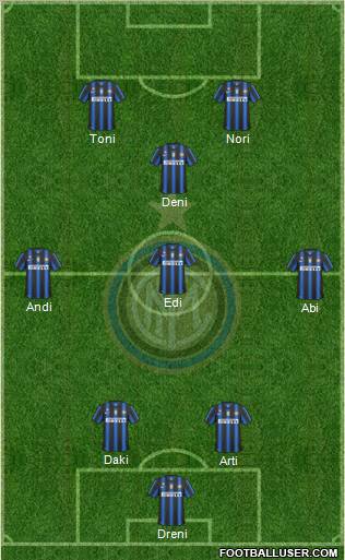 F.C. Internazionale Formation 2010