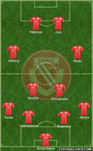 FC Energie Cottbus Formation 2010