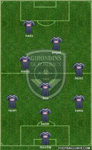 FC Girondins de Bordeaux Formation 2010